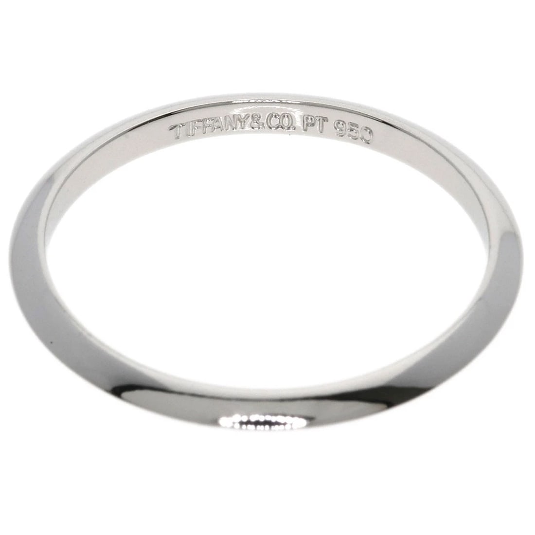 TIFFANY&CO. RING PLATINUM PT950: TIFFANY&Co. Ring Platinum PT950 Brand: TIFFANY&Co. Type/Style: Ring Material: Platinum PT950, Color: Silver Size: 8.25(US) Accessories: None Accessories Notice: When purchasing pre-owned g