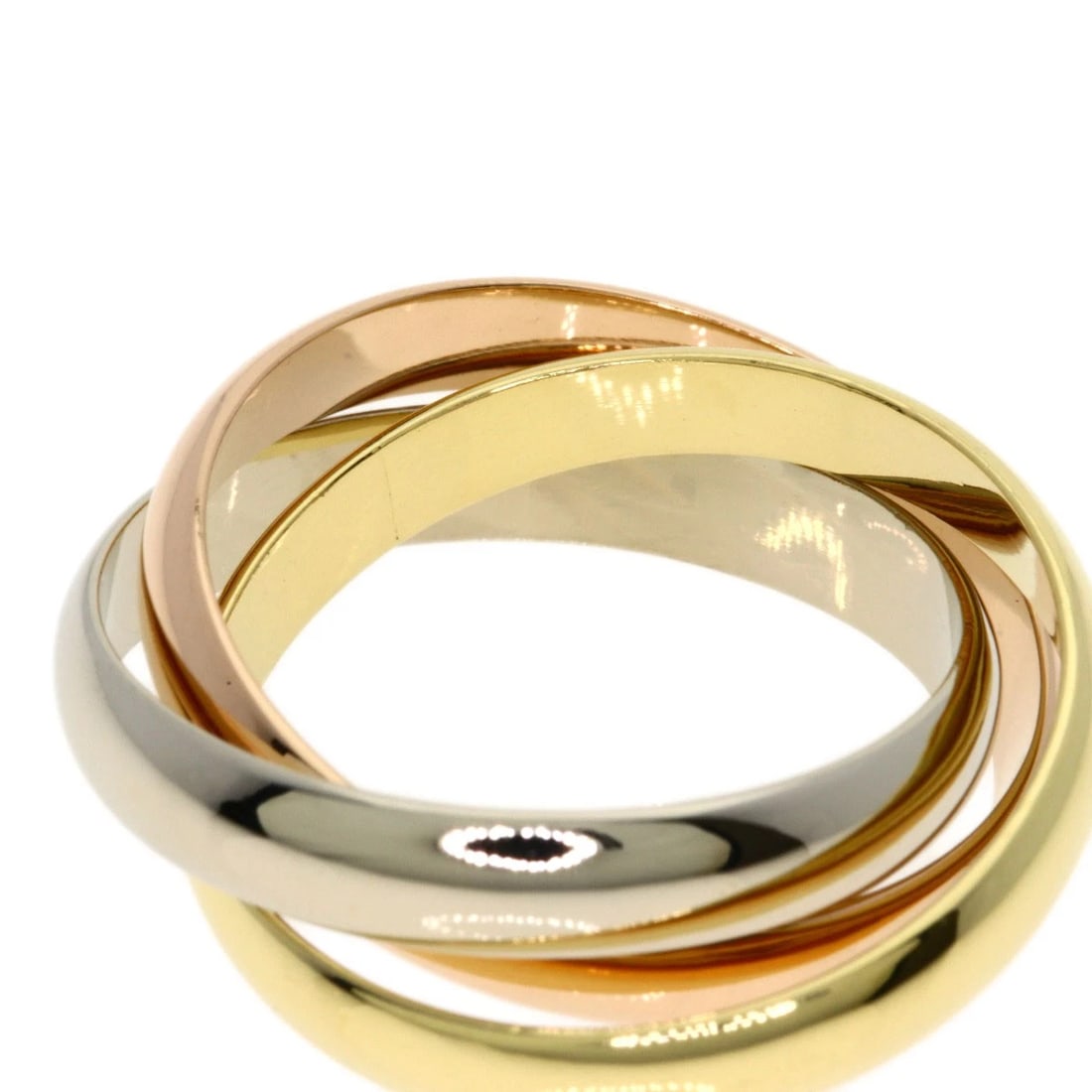 CARTIER RING K18 YELLOW GOLD 18K PINK GOLD: CARTIER Ring K18 Yellow Gold 18K Pink Gold Brand: CARTIER Type/Style: Ring Material: K18 Yellow Gold/18K Pink Gold/K18 White Gold, Color: Gold Size: 6.5(US) Accessories: None Accessories Notice: When