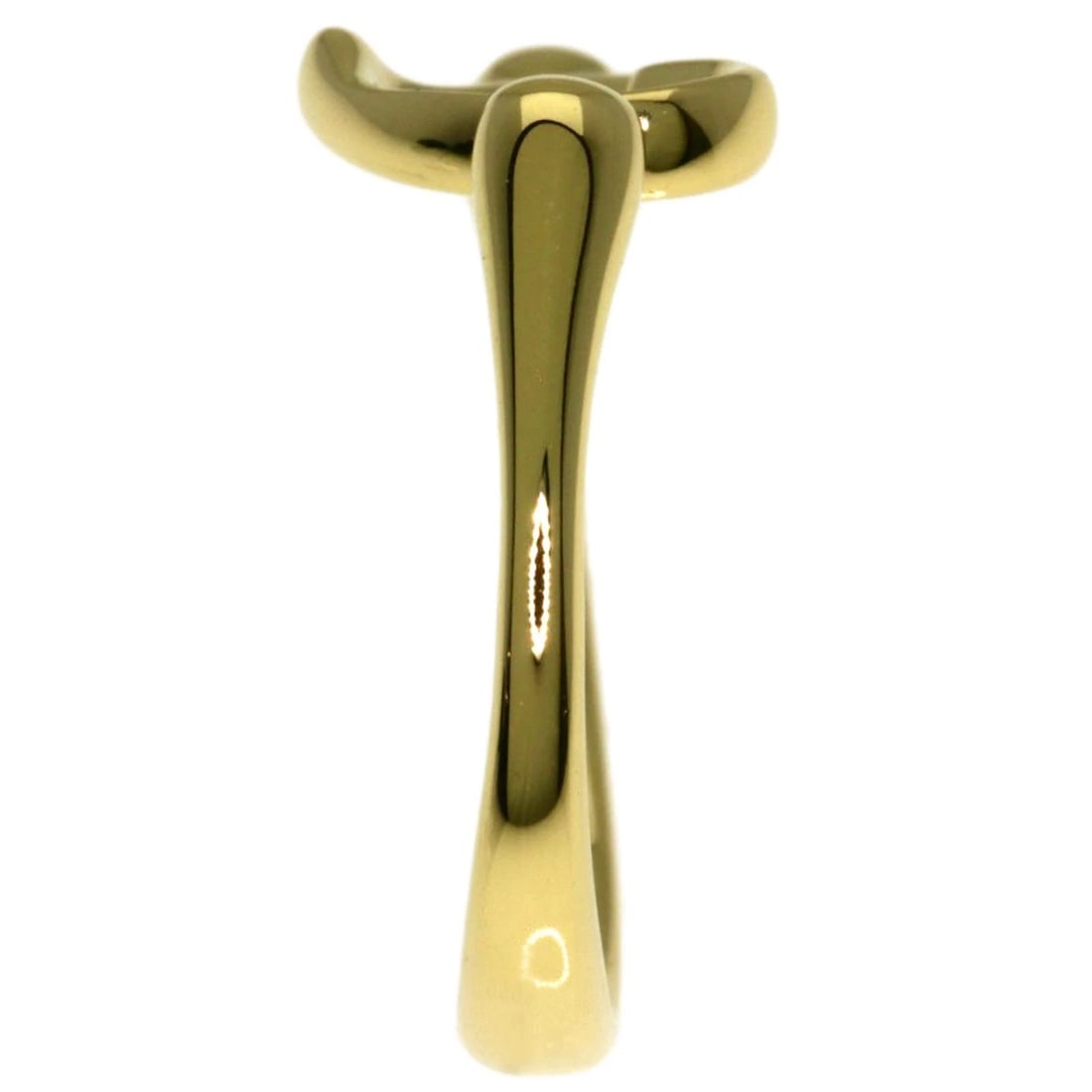 TIFFANY&CO. DIAMOND RING K18 YELLOW GOLD: TIFFANY&Co. Diamond Ring K18 Yellow Gold Brand: TIFFANY&Co. Type/Style: Ring Material: K18 Yellow Gold, Color: Gold Size: 4.5(US) Accessories: None Accessories Notice: When purchasing pre-
