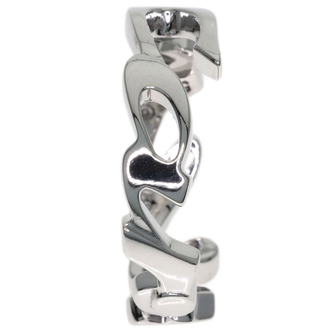 CARTIER RING K18 WHITE GOLD: CARTIER Ring K18 White Gold Brand: CARTIER Type/Style: Ring Material: K18 White Gold, Color: Silver Size: 5.75(US) Accessories: None Accessories Notice: When purchasing pre-owned goods, pl