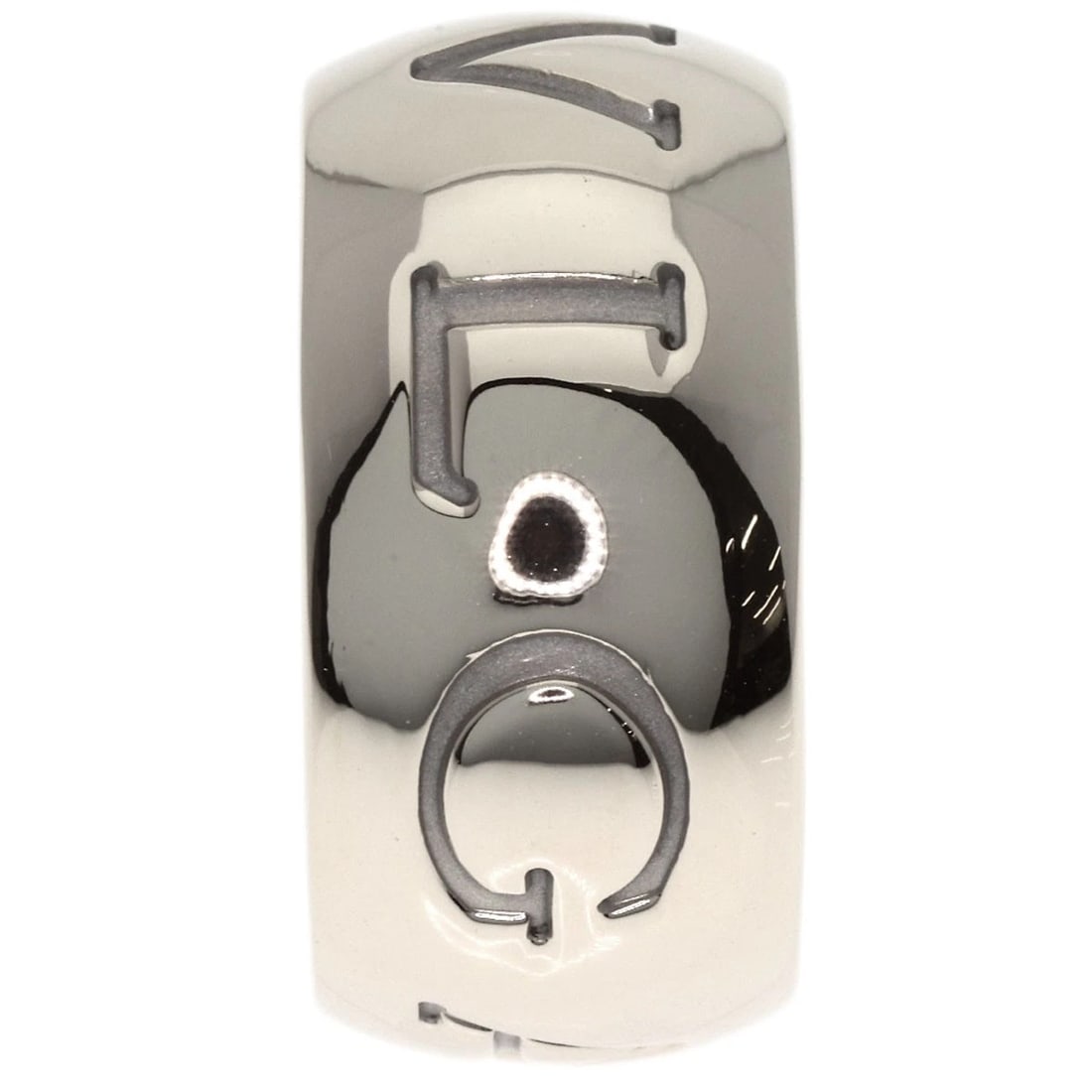 BVLGARI RING K18 WHITE GOLD: BVLGARI Ring K18 White Gold Brand: BVLGARI Type/Style: Ring Material: K18 White Gold, Color: Silver Size: 7.5(US) Accessories: None Accessories Notice: When purchasing pre-owned goods, ple