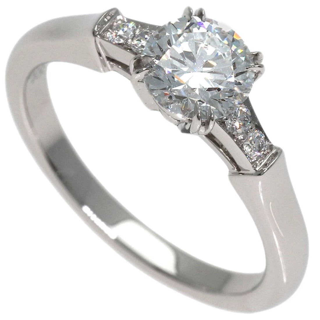 HARRY WINSTON DIAMOND RING PLATINUM PT950 (1 of 4)