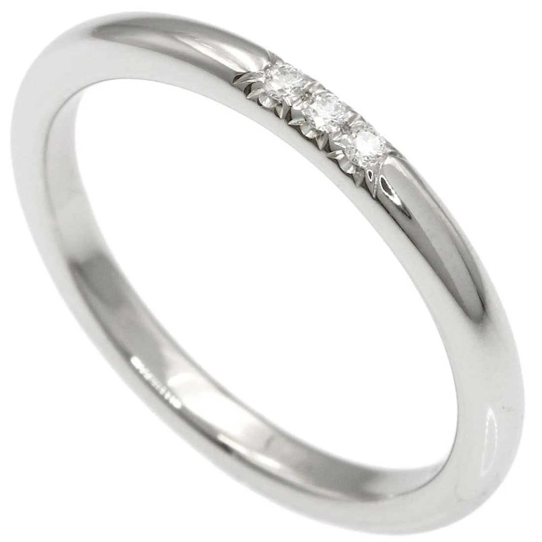 TIFFANY&CO. DIAMOND RING PLATINUM PT950: TIFFANY&Co. Diamond Ring Platinum PT950 Brand: TIFFANY&Co. Type/Style: Ring Material: Platinum PT950, Color: Silver Size: 5(US) Accessories: None Accessories Notice: When purchasing pre-ow
