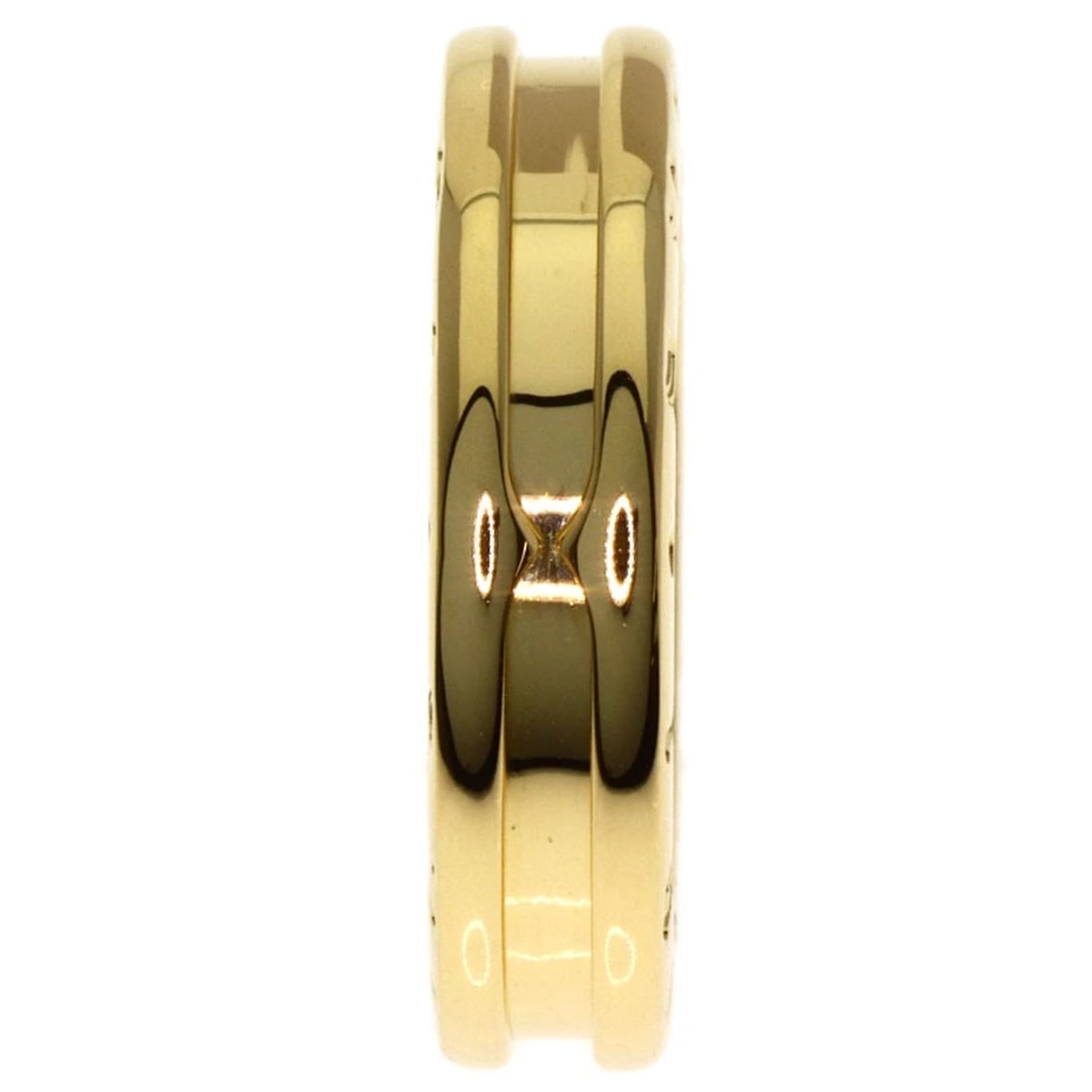 BVLGARI B.ZERO1 RING K18 YELLOW GOLD: BVLGARI B.zero1 Ring K18 Yellow Gold Brand: BVLGARI Type/Style: Ring Material: K18 Yellow Gold, Color: Gold Size: 4.5(US) Accessories: None Accessories Notice: When purchasing pre-owned go