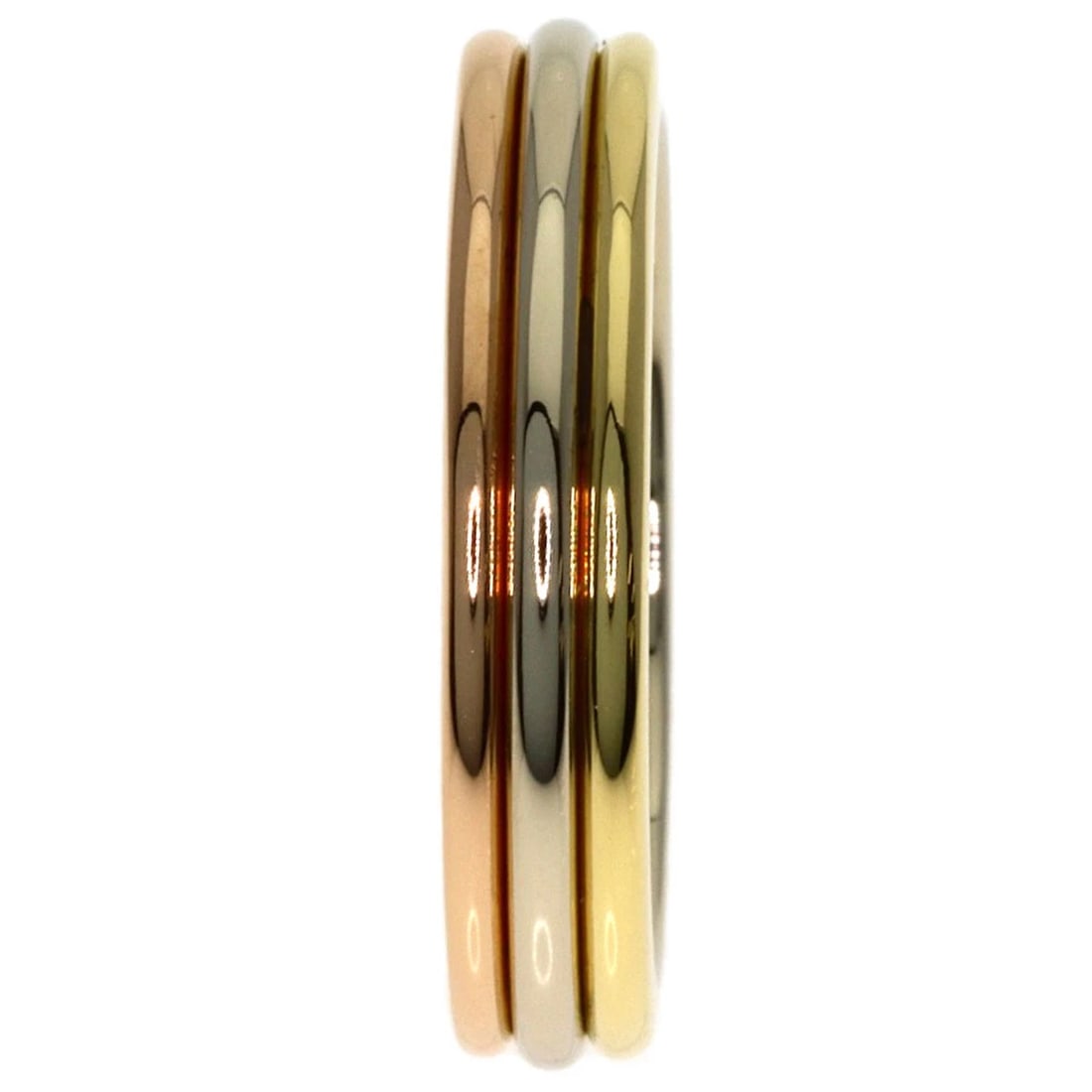 CARTIER RING K18 YELLOW GOLD K18 WHITE GOLD: CARTIER Ring K18 Yellow Gold K18 White Gold Brand: CARTIER Type/Style: Ring Material: K18 Yellow Gold/K18 White Gold/18K Pink Gold, Color: Gold Size: 5.25(US) Accessories: None Accessories