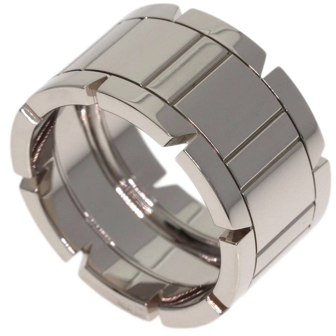 CARTIER RING K18 WHITE GOLD: CARTIER Ring K18 White Gold Brand: CARTIER Type/Style: Ring Material: K18 White Gold, Color: Silver Size: 6.25(US) Accessories: None Accessories Notice: When purchasing pre-owned goods, pl