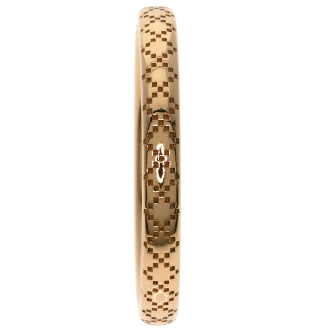 GUCCI RING K18 PINK GOLD: GUCCI Ring K18 Pink Gold Brand: GUCCI Type/Style: Ring Material: K18 Pink Gold, Color: Gold Size: 8.25(US) Accessories: None Accessories Notice: When purchasing pre-owned goods, please ref