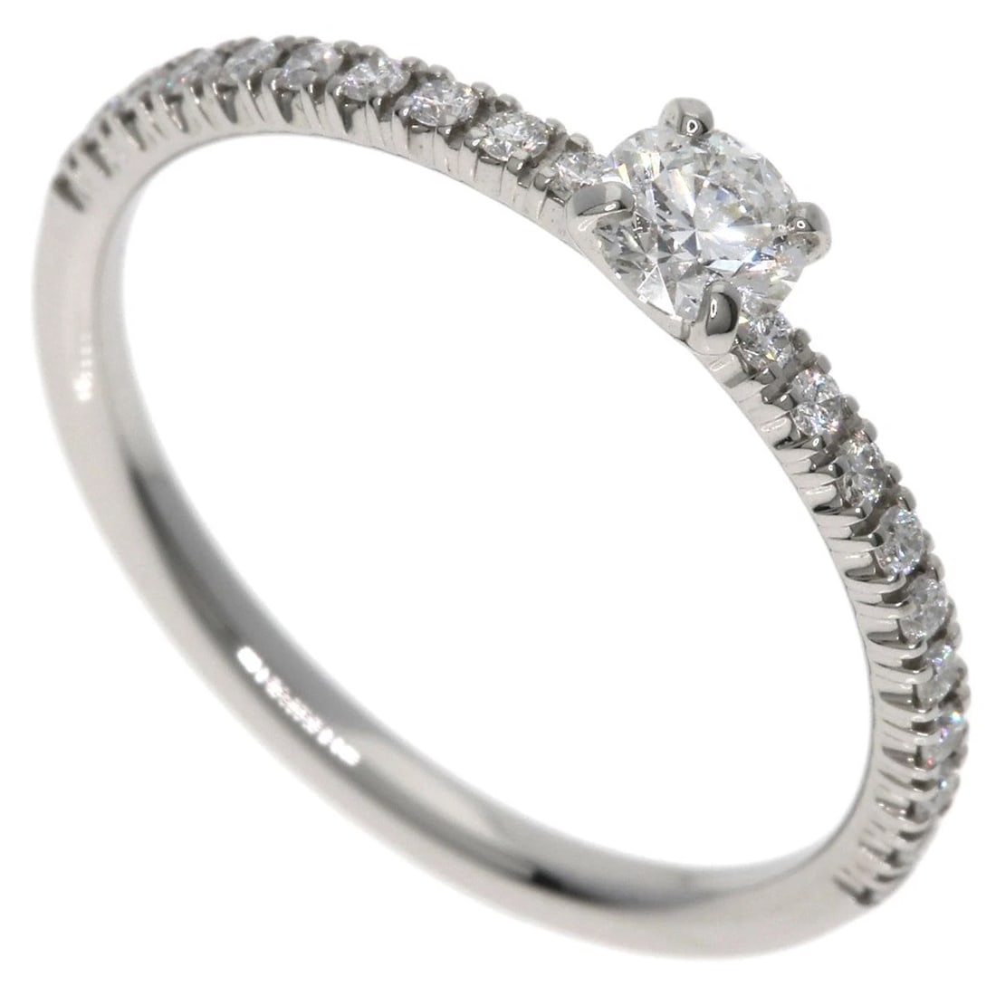 CARTIER RING PLATINUM PT950: CARTIER Ring Platinum PT950 Brand: CARTIER Type/Style: Ring Material: Platinum PT950, Color: Silver Size: 4.5(US) Accessories: None Accessories Notice: When purchasing pre-owned goods, please refer