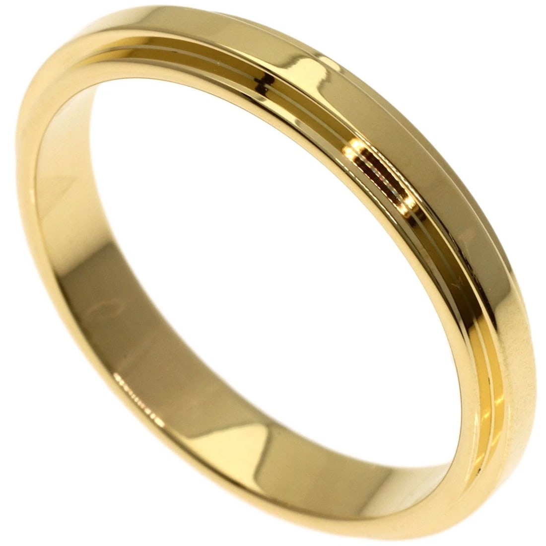 GUCCI STRAIGHT ROUGH RING K18 YELLOW GOLD: GUCCI Straight Rough Ring K18 Yellow Gold Brand: GUCCI Type/Style: Ring Material: K18 Yellow Gold, Color: Gold Size: 11.25(US) Accessories: None Accessories Notice: When purchasing pre-own