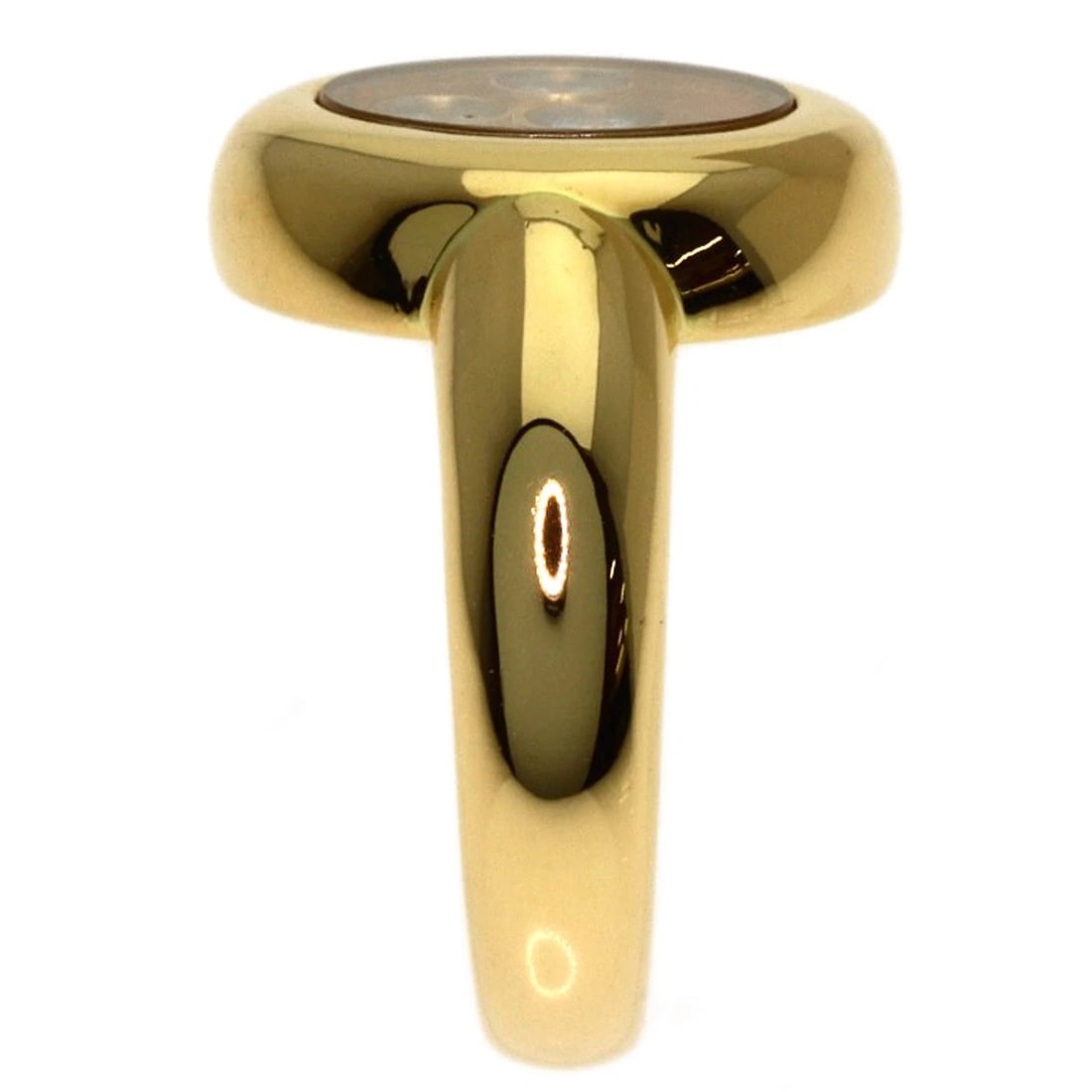CHOPARD DIAMOND RING K18 YELLOW GOLD - 3
