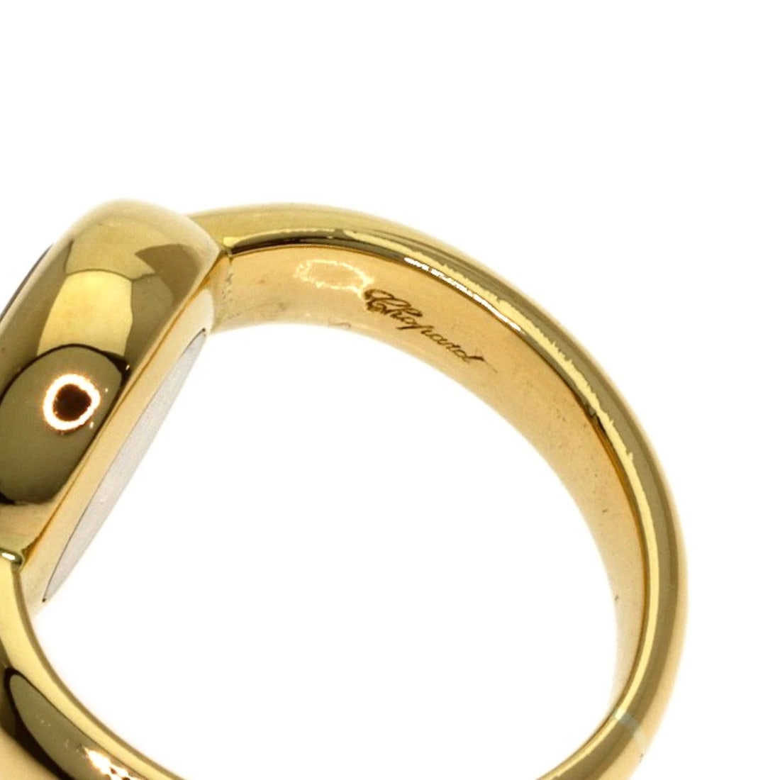CHOPARD DIAMOND RING K18 YELLOW GOLD - 5