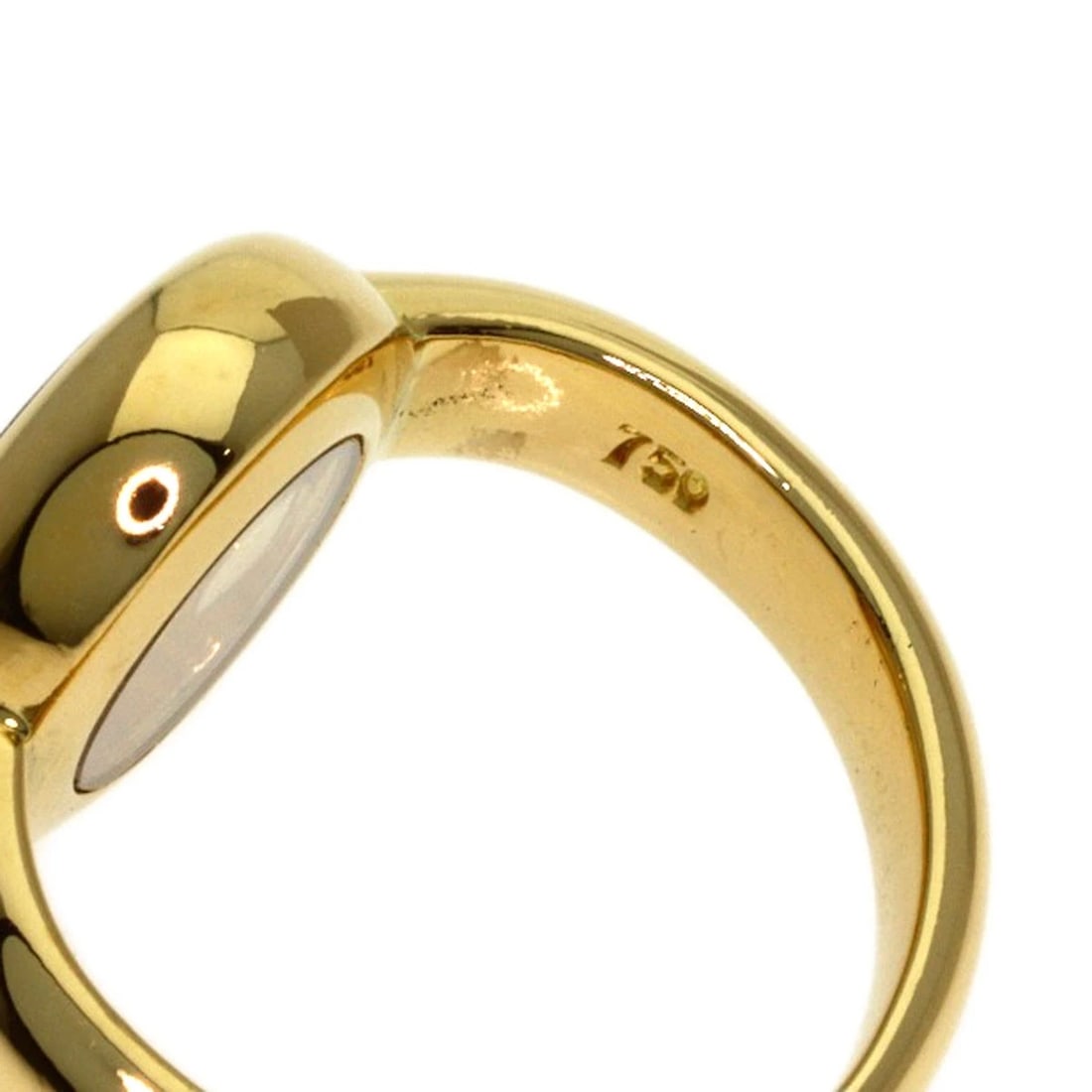 CHOPARD DIAMOND RING K18 YELLOW GOLD - 6