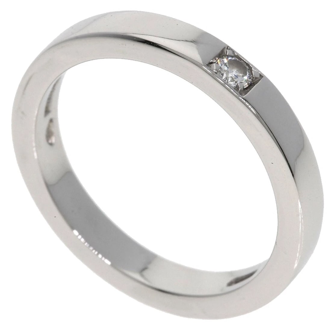 BVLGARI MARRY ME DIAMOND RING PLATINUM PT950: BVLGARI Marry Me Diamond Ring Platinum PT950 Brand: BVLGARI Type/Style: Ring Material: Platinum PT950, Color: Silver Size: 5.75(US) Accessories: None Accessories Notice: When purchasing pre-owned