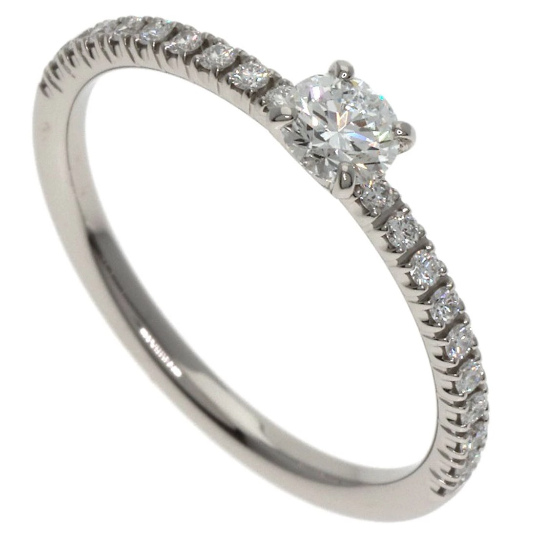 CARTIER RING PLATINUM PT950: CARTIER Ring Platinum PT950 Brand: CARTIER Type/Style: Ring Material: Platinum PT950, Color: Silver Size: 4.25(US) Accessories: None Accessories Notice: When purchasing pre-owned goods, please refer