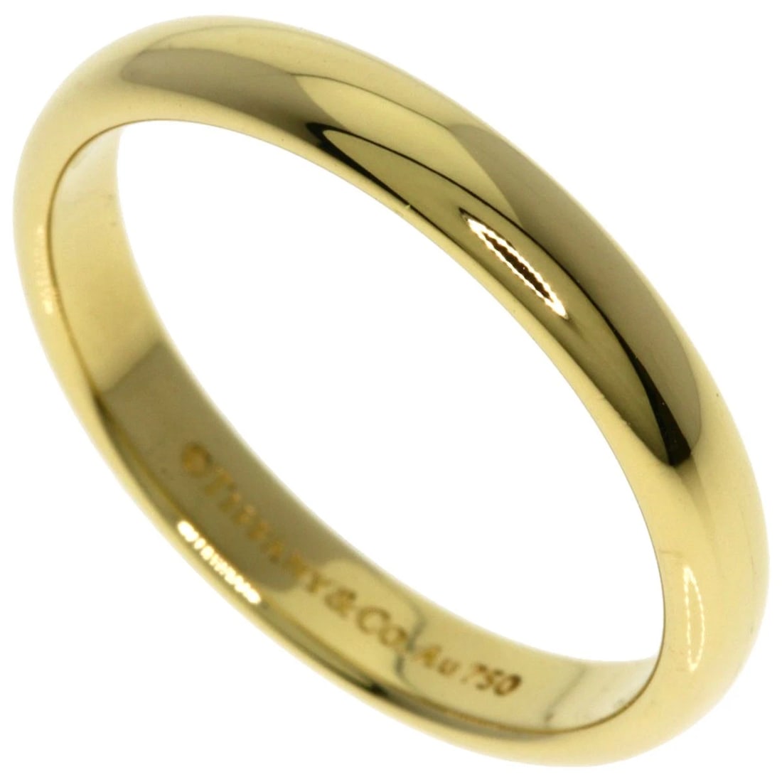 TIFFANY&CO. WEDDING RING K18 YELLOW GOLD: TIFFANY&Co. wedding Ring K18 Yellow Gold Brand: TIFFANY&Co. Type/Style: Ring Material: K18 Yellow Gold, Color: Gold Size: 7.5(US) Accessories: None Accessories Notice: When purchasing pre-owned