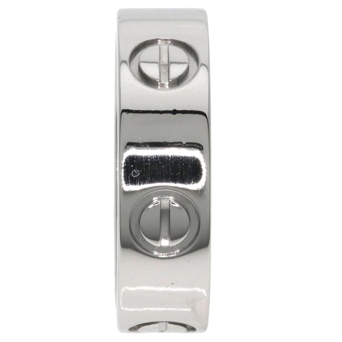 CARTIER RING PLATINUM PT950: CARTIER Ring Platinum PT950 Brand: CARTIER Type/Style: Ring Material: Platinum PT950, Color: Silver Size: 5.75(US) Accessories: None Accessories Notice: When purchasing pre-owned goods, please refer