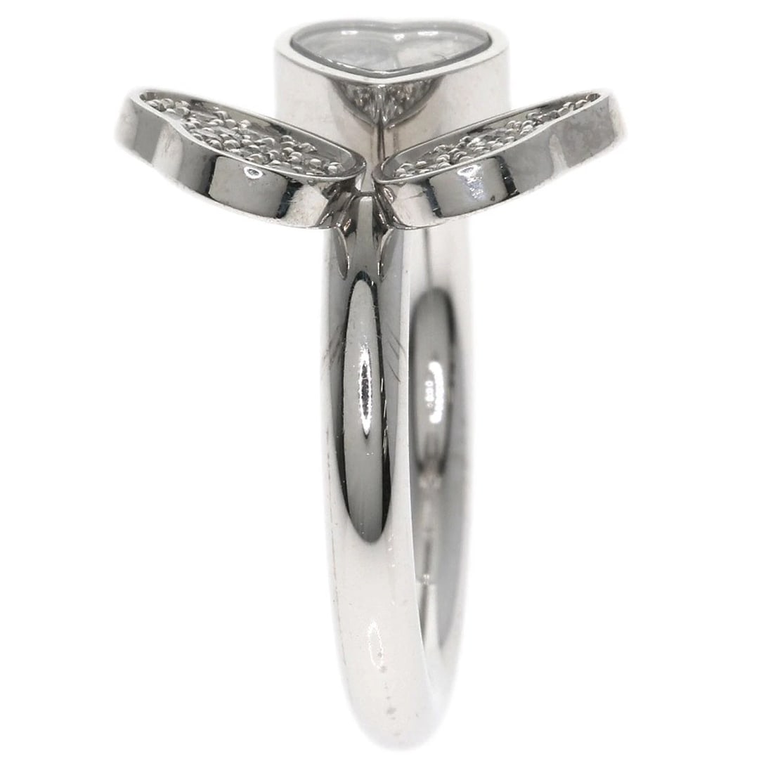 CHOPARD WING DIAMOND RING K18 WHITE GOLD - 3