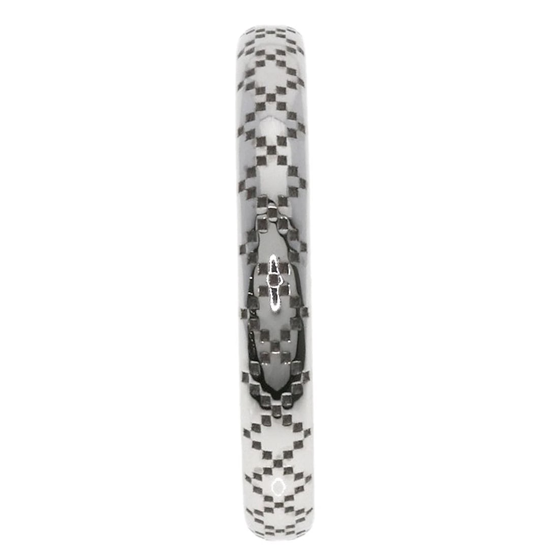 GUCCI RING K18 WHITE GOLD: GUCCI Ring K18 White Gold Brand: GUCCI Type/Style: Ring Material: K18 White Gold, Color: Silver Size: 4.5(US) Accessories: None Accessories Notice: When purchasing pre-owned goods, please