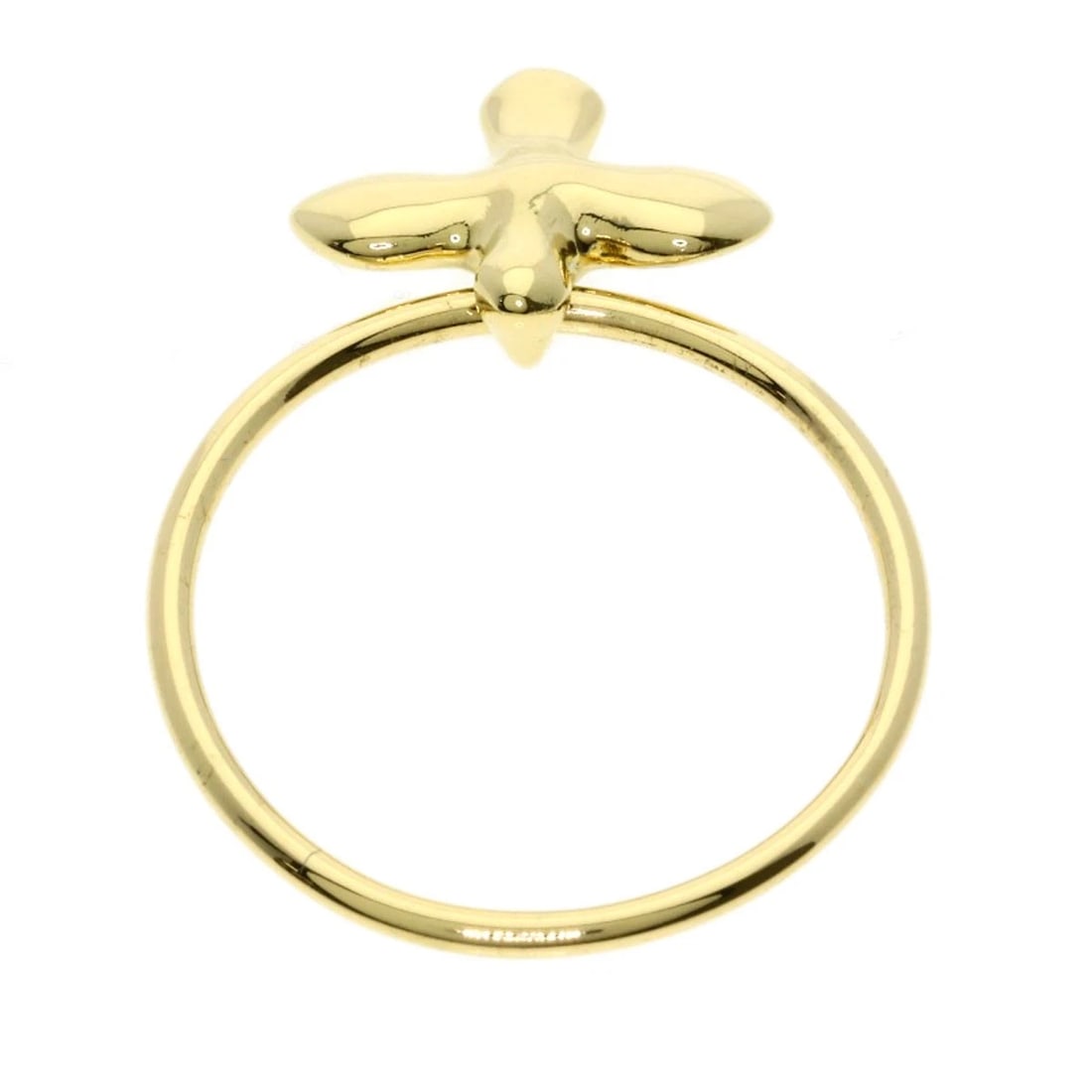 TIFFANY&CO. RING K18 YELLOW GOLD: TIFFANY&Co. Ring K18 Yellow Gold Brand: TIFFANY&Co. Type/Style: Ring Material: K18 Yellow Gold, Color: Gold Size: 6.5(US) Accessories: None Accessories Notice: When purchasing pre-owned go
