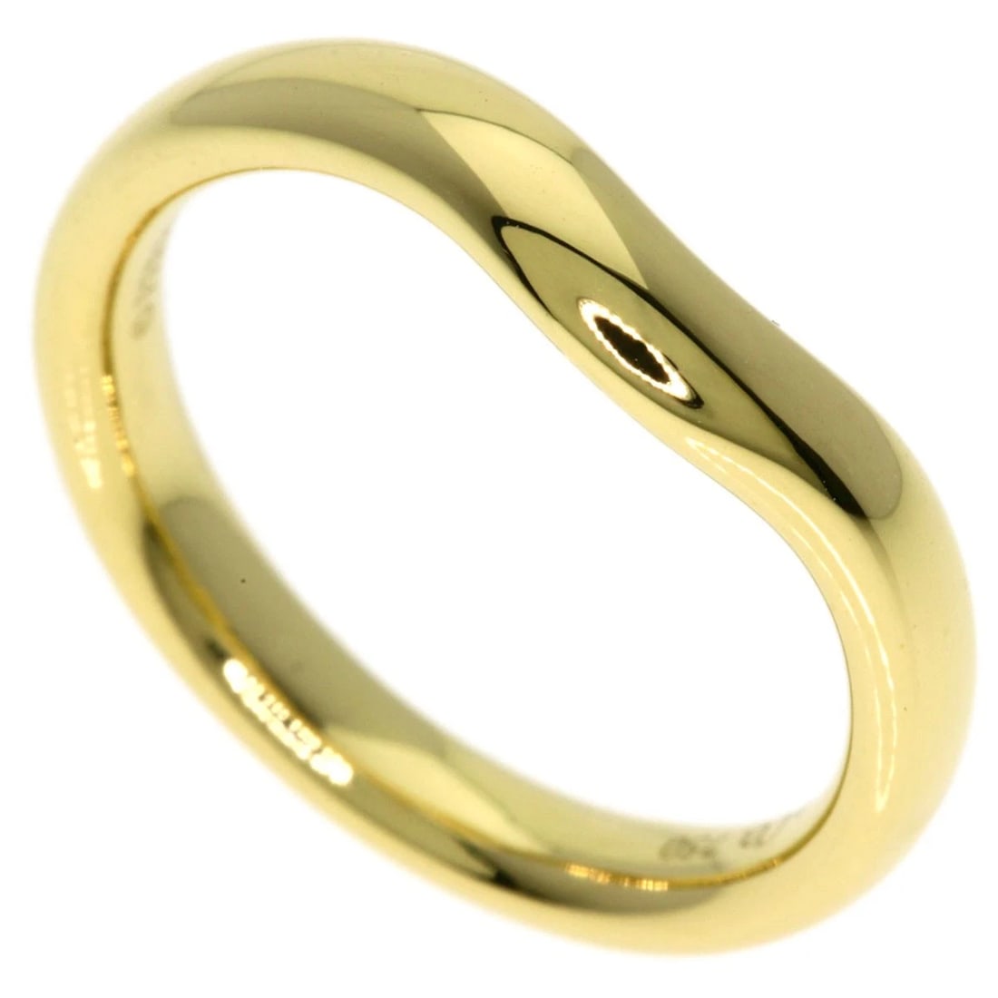 TIFFANY&CO. RING K18 YELLOW GOLD: TIFFANY&Co. Ring K18 Yellow Gold Brand: TIFFANY&Co. Type/Style: Ring Material: K18 Yellow Gold, Color: Gold Size: 4.25(US) Accessories: None Accessories Notice: When purchasing pre-owned g