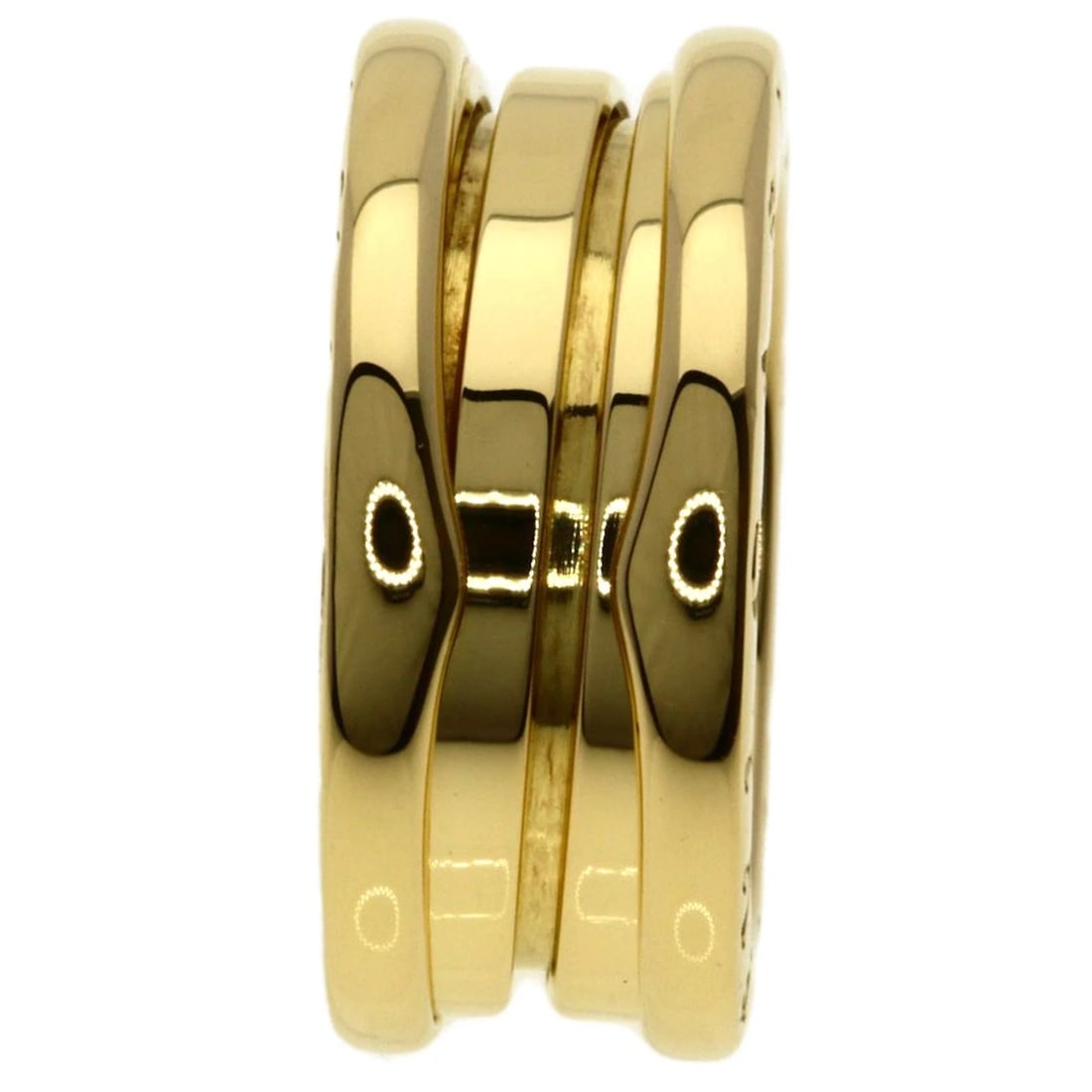 BVLGARI B.ZERO1 RING K18 YELLOW GOLD: BVLGARI B.zero1 Ring K18 Yellow Gold Brand: BVLGARI Type/Style: Ring Material: K18 Yellow Gold, Color: Gold Size: 5(US) Accessories: None Accessories Notice: When purchasing pre-owned goods, please