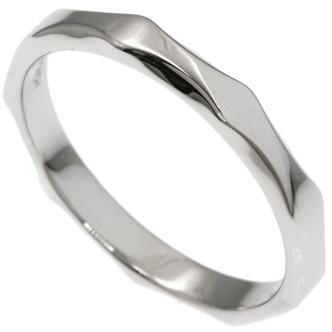 BVLGARI INFINITE RING PLATINUM PT950: BVLGARI Infinite Ring Platinum PT950 Brand: BVLGARI Type/Style: Ring Material: Platinum PT950, Color: Silver Size: 10.5(US) Accessories: None Accessories Notice: When purchasing pre-owned
