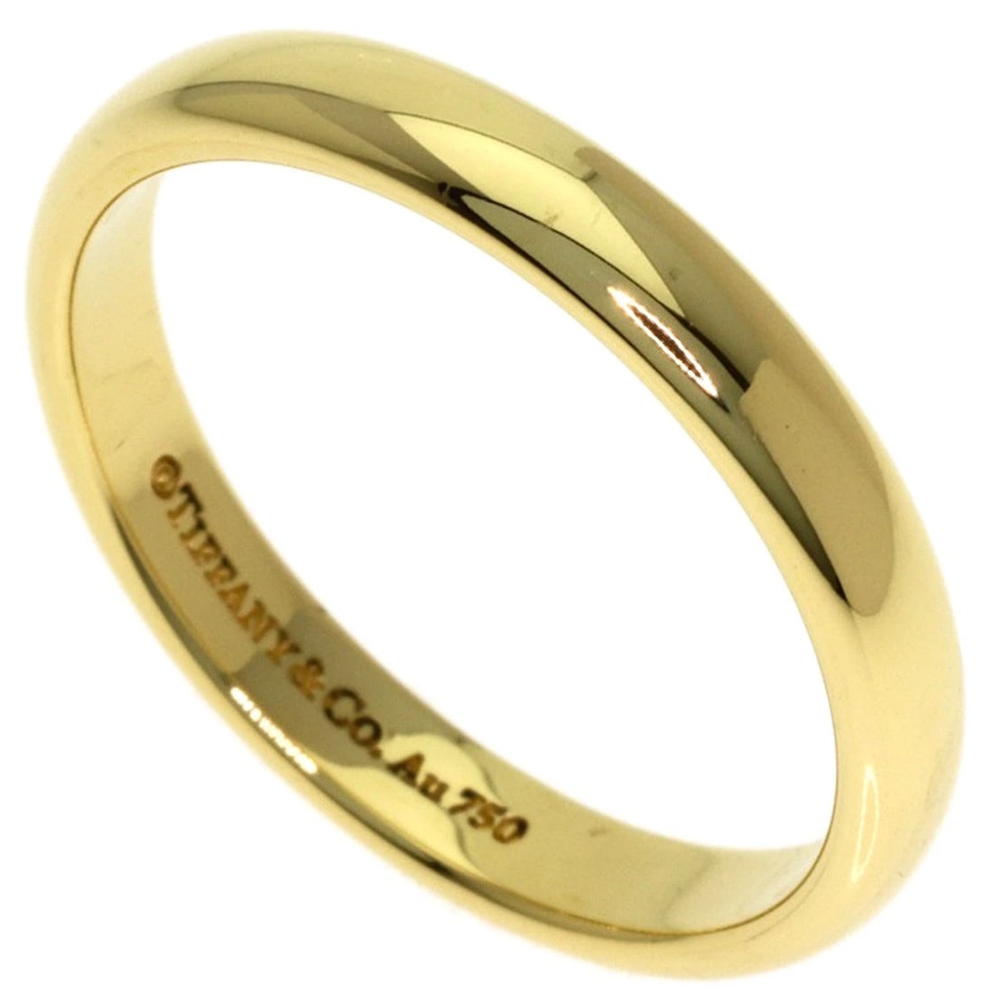 TIFFANY&CO. RING K18 YELLOW GOLD: TIFFANY&Co. Ring K18 Yellow Gold Brand: TIFFANY&Co. Type/Style: Ring Material: K18 Yellow Gold, Color: Gold Size: 7.25(US) Accessories: None Accessories Notice: When purchasing pre-owned g