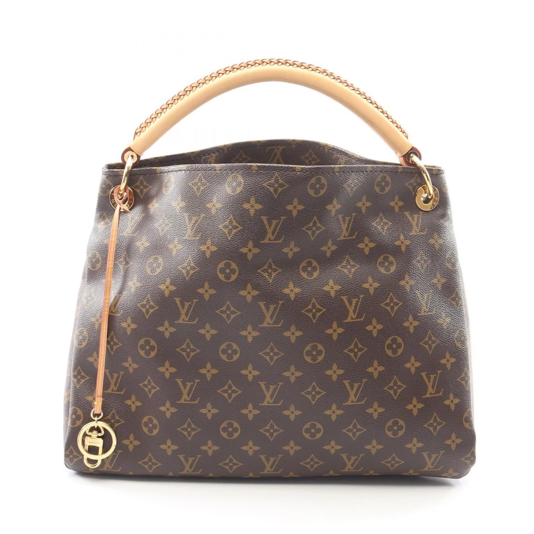 LOUIS VUITTON ARTSY MM SHOULDER HANDBAG: LOUIS VUITTON Artsy MM Shoulder Handbag Brand: LOUIS VUITTON Type/Style: Shoulder Bag Material: Monogram ? PVC coated canvas ? leather Color: Brown?ish colors Size: (H:13.0inch x W:16.5inch x