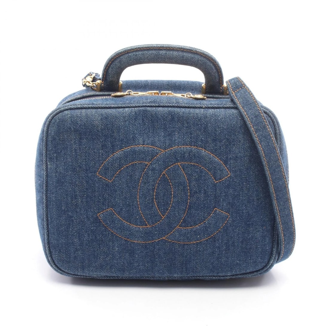 CHANEL COCO MARK VANITY SHOULDER CROSSBODY HANDBAG (1 of 4)