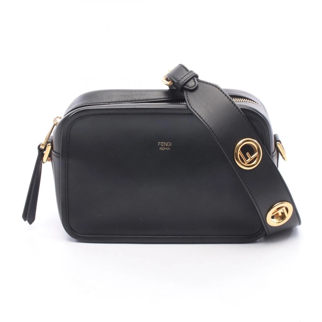 FENDI CAM CAM F IS SHOULDER BAG LEATHER BLACK: FENDI CAM Cam F Is Shoulder Bag leather Black Brand: FENDI Type/Style: Shoulder Bag Material: leather Color: Black?ish colors Size: (H:5.9inch x W:8.7inch x D:3.0inch) Accessories: None Ac