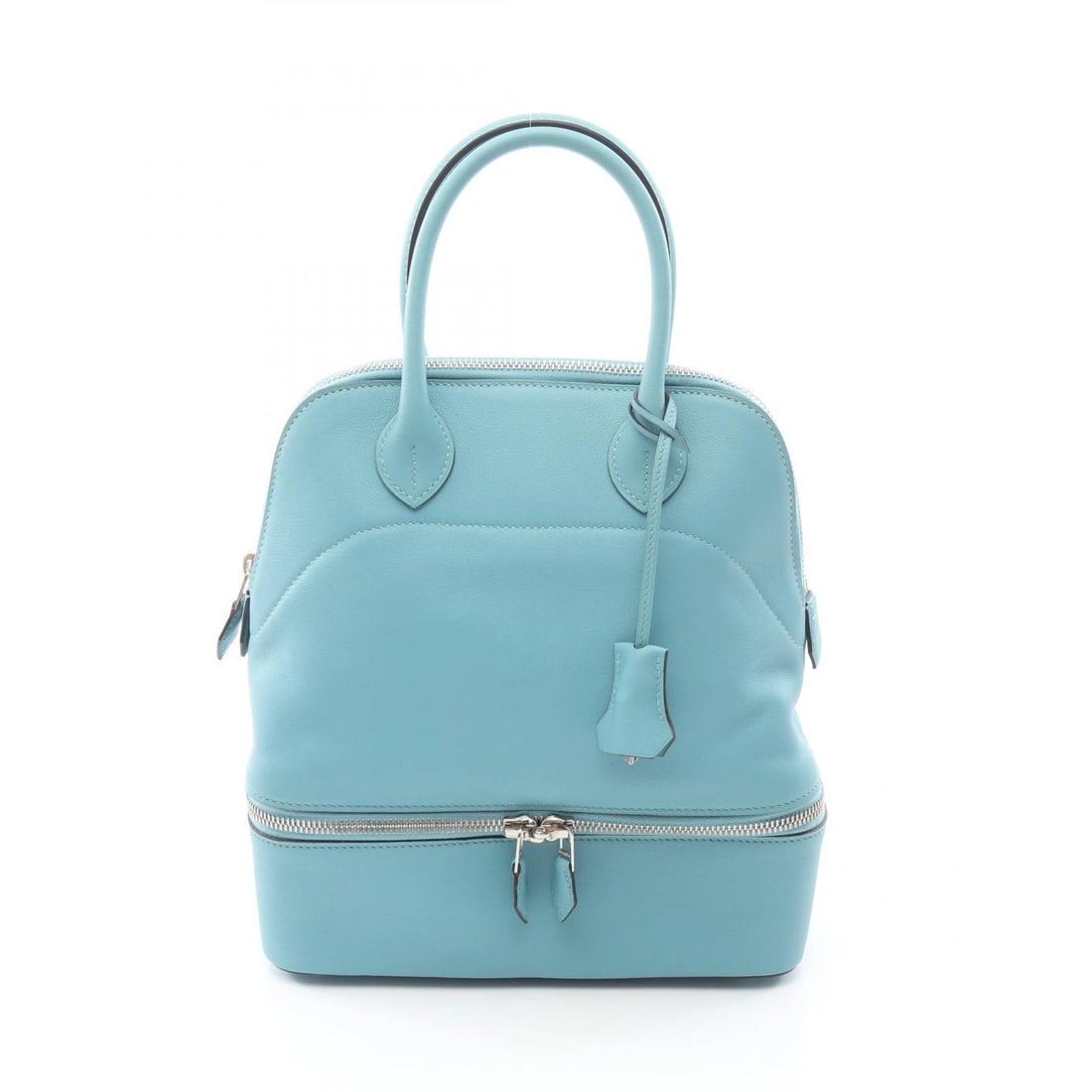 HERMES BOLIDE SUCRE HANDBAG SWIFT LEATHER BLUE: HERMES Bolide Sucre Handbag Swift leather Blue Brand: HERMES Type/Style: Handbag Material: Vaux Swift leather ? leather ? Vaux Swift leather Color: Blue atoll / Blue?ish colors Size: (H:10.2inch x W:9