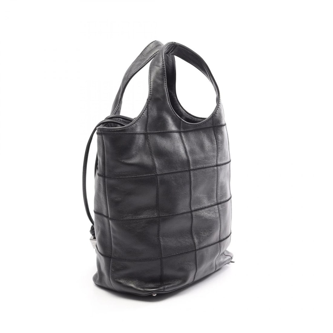 CHANEL CHOCOLATE BAR DRAWSTRING HANDBAG - 2