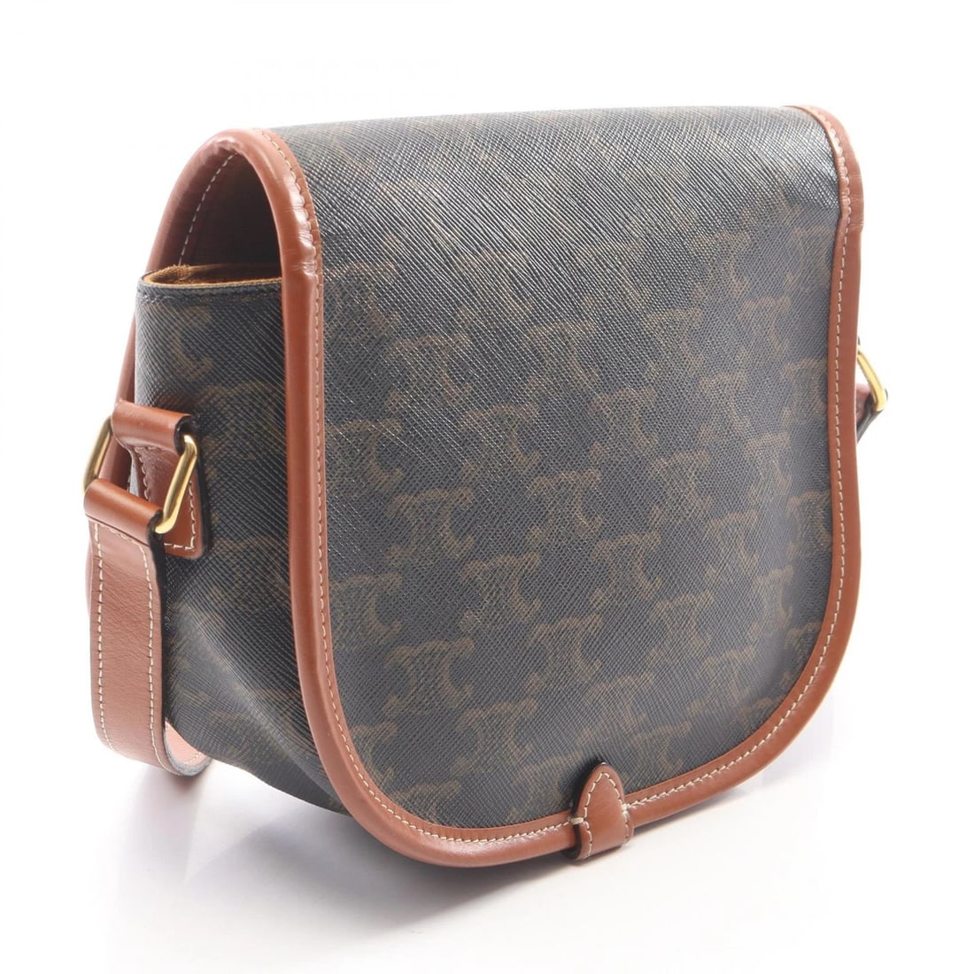 CELINE FOLCO MEDIUM TRIOMPHE SHOULDER BAG - 2