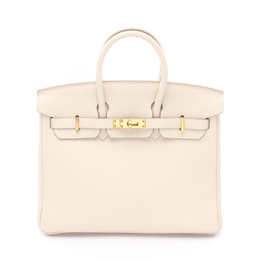 HERMES BIRKIN 25 HANDBAG Z TOGO LEATHER CRAIE GHW: HERMES Birkin 25 Handbag Z Togo leather craie GHW Brand: HERMES Type/Style: Handbag Material: Togo leather ? leather ? Togo leather Color: Cle / Beige?ish colors Size: (H:7.9inch x W:9.8inch x D:5.1in