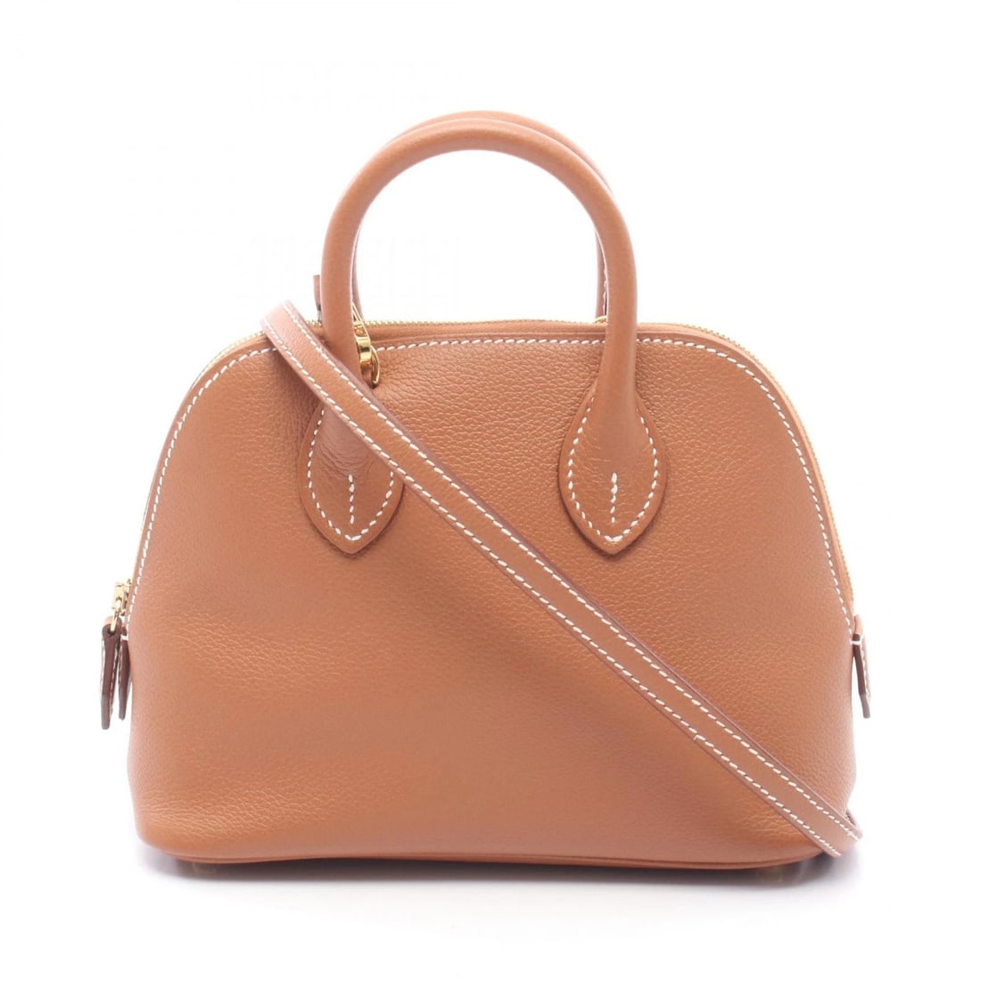 HERMES BOLIDE MINI SHOULDER HANDBAG: HERMES Bolide Mini Shoulder Handbag Brand: HERMES Type/Style: Handbag Material: Evercolor leather ? leather Color: Gold / Brown?ish colors Size: (H:5.3inch x W:6.9inch x D:3.0inch) Accessories: No