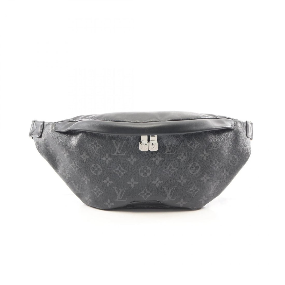 LOUIS VUITTON DISCOVERY BUMBAG PM WAIST BAG: LOUIS VUITTON Discovery Bumbag PM Waist bag Brand: LOUIS VUITTON Type/Style: Waist bag Body bag Material: Monogram eclipse ? PVC coated canvas ? leather Color: Black?ish colors Size: (H:6.3inch x W:6.