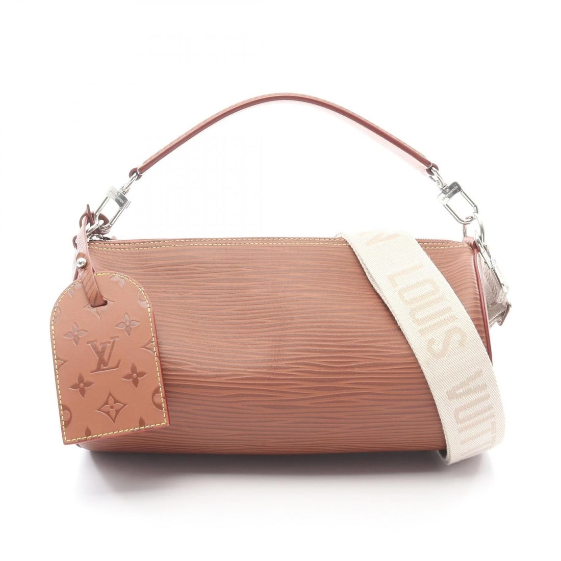 LOUIS VUITTON SOFT POROSION EPI XL SHOULDER HANDBAG: LOUIS VUITTON Soft Porosion Epi xL Shoulder Handbag Brand: LOUIS VUITTON Type/Style: Handbag Material: Epi ? leather Color: Brown?ish colors Size: (H:7.1inch x W:13.2inch x D:6.9inch) Accessories: