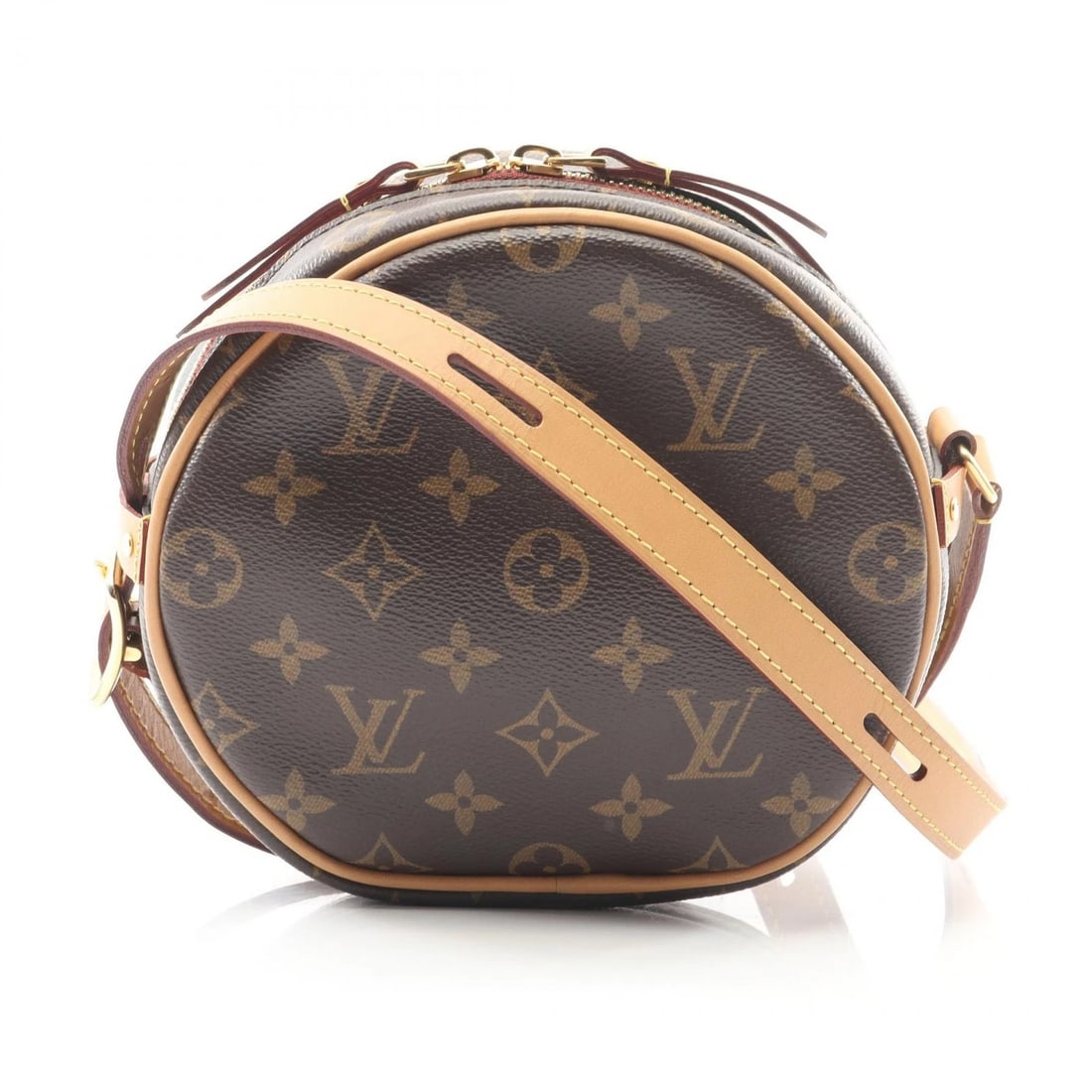 LOUIS VUITTON BOITE CHAPEAU SOUPLE PM SHOULDER BAG: LOUIS VUITTON Boite Chapeau Souple PM Shoulder Bag Brand: LOUIS VUITTON Type/Style: Shoulder Bag Material: Monogram ? PVC coated canvas ? leather Color: Brown?ish colors Size: (H:6.7inch x W:4.3inch x