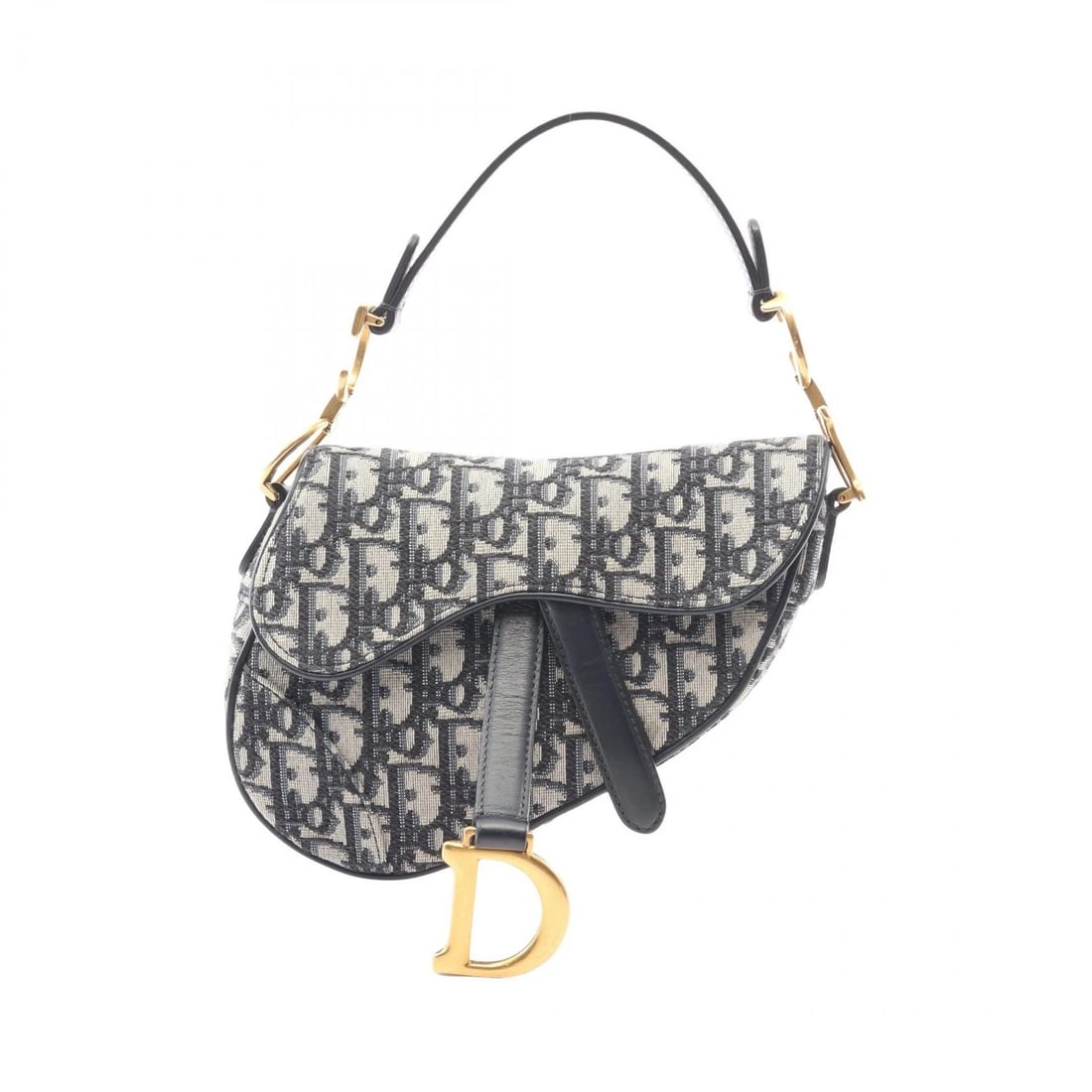 CHRISTIAN DIOR MINI SADDLEBAG OBLIQUE HANDBAG CANVAS: Christian Dior Mini Saddlebag Oblique Handbag canvas Brand: DIOR Type/Style: Handbag Material: canvas ? leather Color: Beige?ish colors ? Navy?ish colors Size: (H:5.1inch x W:7.5inch x D:2.4inch)