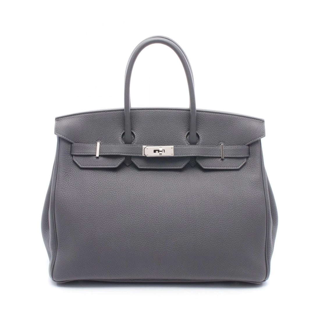 HERMES BIRKIN 35 HANDBAG K TOGO LEATHER ARDOISE: HERMES Birkin 35 Handbag K Togo leather Ardoise Brand: HERMES Type/Style: Handbag Material: Togo leather ? leather ? Togo leather Color: Ardoise / Gray?ish colors Size: (H:11.0inch x W:13.8inch x D:7.