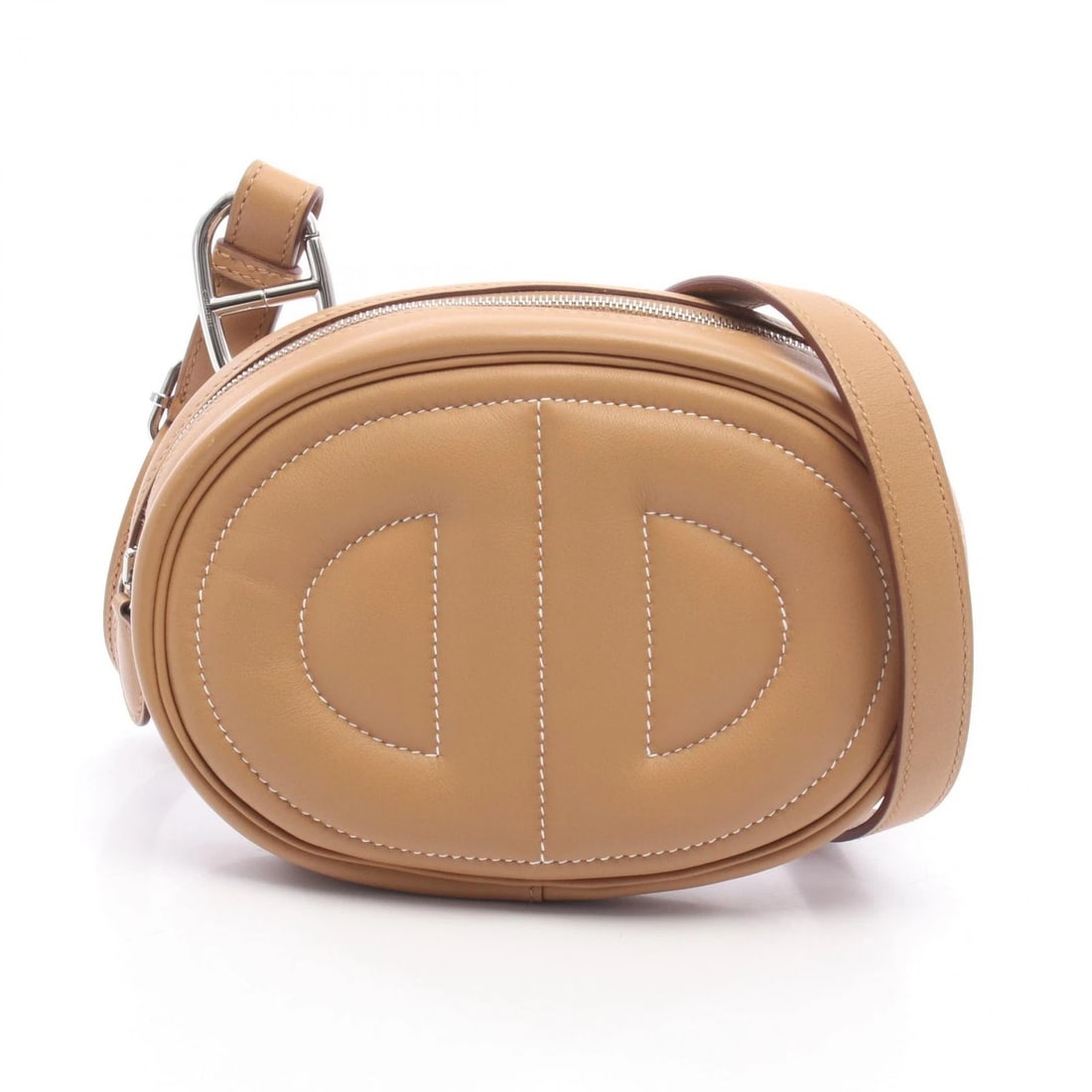 HERMES IN THE LOOP BELT BAG VERSO SWIFT LEATHER BROWN: HERMES In the Loop Belt Bag Verso Swift leather Brown Brand: HERMES Type/Style: Waist bag Body bag Material: Vaux Swift leather ? leather Color: Sesame / Brown?ish colors Size: (H:5.5inch x W:7.5inch 