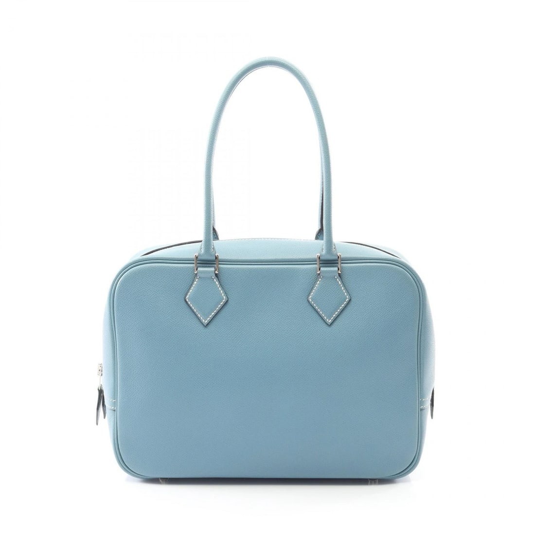 HERMES PLUME 28 HANDBAG J EPSOM LEATHER BLUE JEAN (1 of 4)