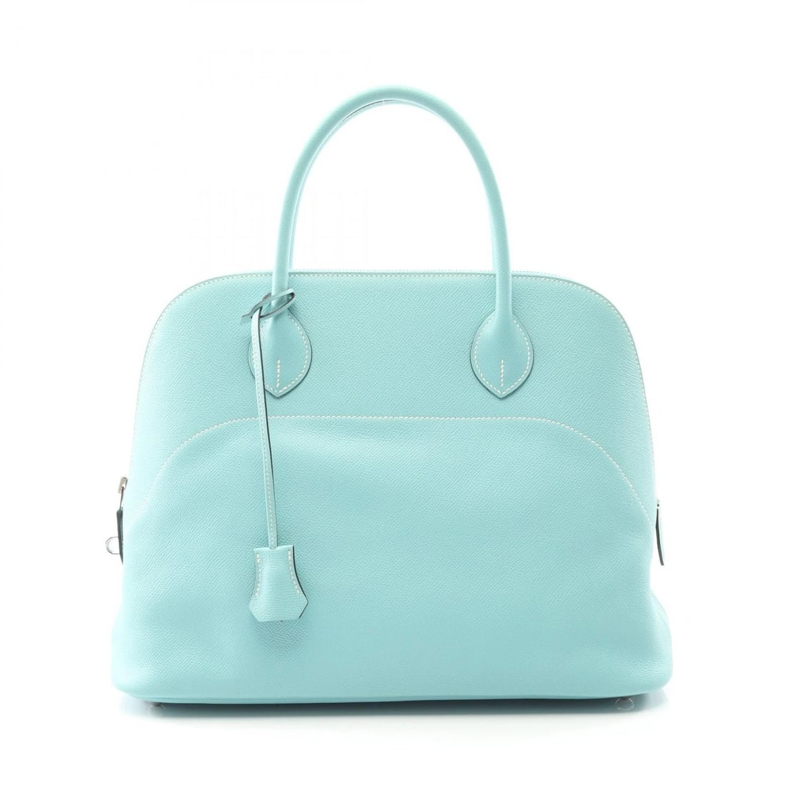 HERMES BOLIDE RELAX 35 HANDBAG T EPSOM LEATHER: HERMES Bolide Relax 35 Handbag T Epsom leather Brand: HERMES Type/Style: Handbag Material: Epsom ? leather ? Epsom Color: Blue atoll / Blue?ish colors Size: (H:10.6inch x W:13.8inch x D:5.5inch) A