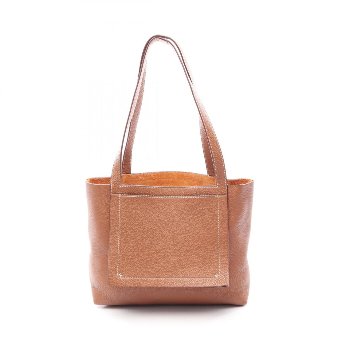HERMES CABAS SELIER 31 TOTE SHOULDER BAG: HERMES Cabas Selier 31 Tote shoulder Bag Brand: HERMES Type/Style: Tote Bag Material: Taurillon Clemence ? leather ? Taurillon Clemence Color: Gold / Brown?ish colors Size: (H:9.8inch x W:11.8inch x D
