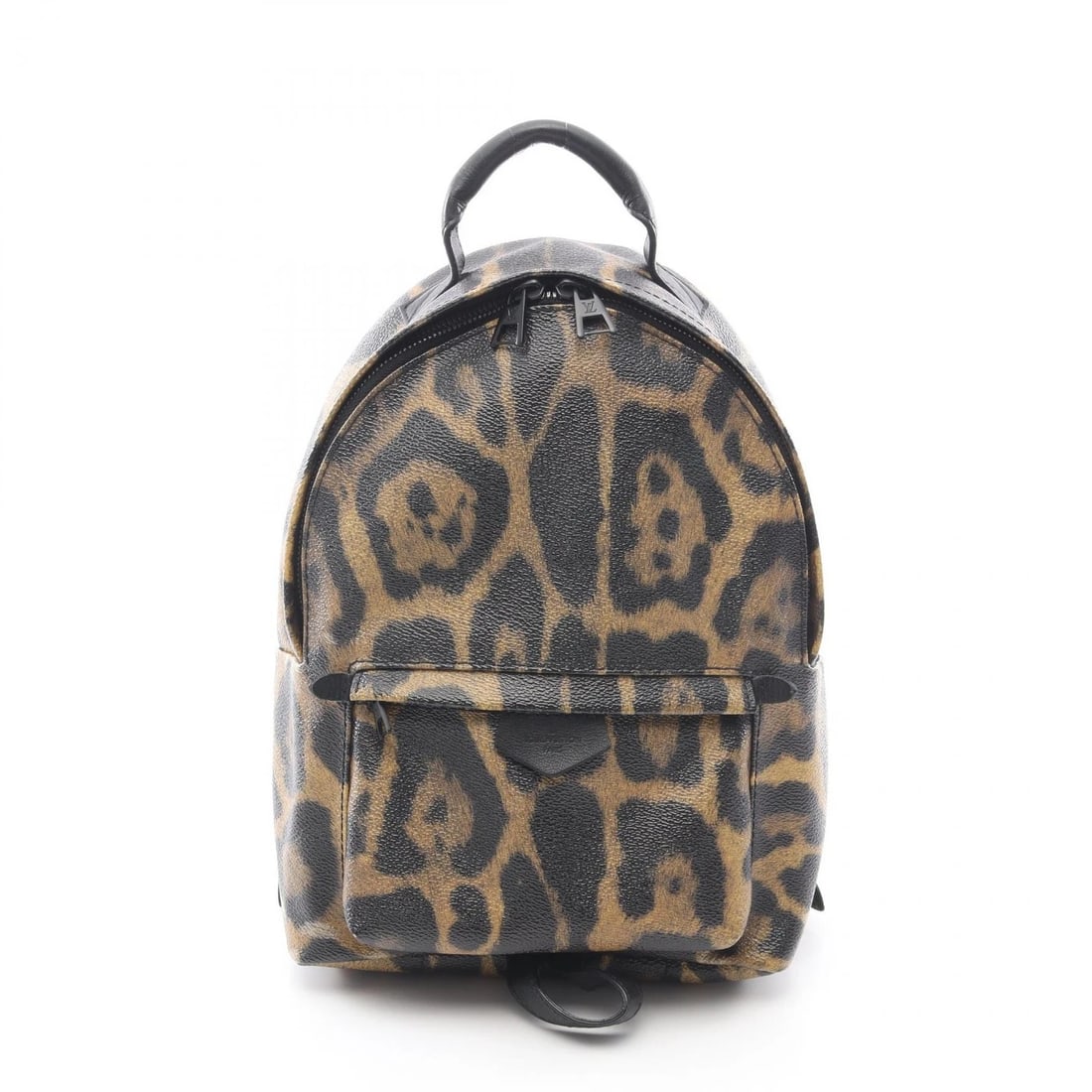 LOUIS VUITTON PALM SPRINGS PM RUCKSACK BACKPACK: LOUIS VUITTON Palm Springs PM Rucksack Backpack Brand: LOUIS VUITTON Type/Style: Rucksack Backpack Material: PVC coated canvas ? leather Color: Brown?ish colors ? Black?ish colors Size: (H:11.4inch x 