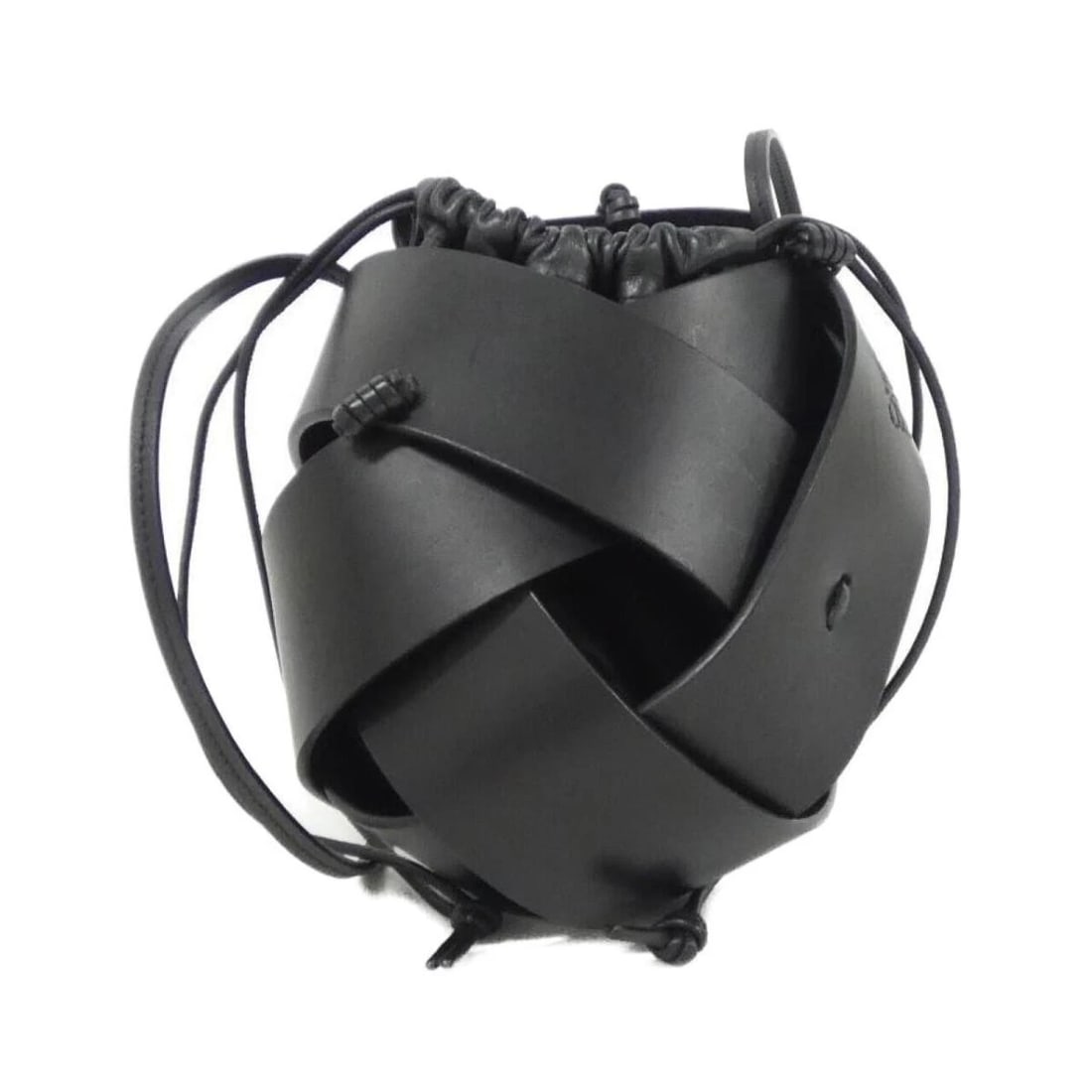 LOEWE CLASSIC CALFSKIN LEATHER SHOULDER CROSSBODY BAG: Loewe Classic Calfskin Leather Shoulder Crossbody Bag Brand: Loewe Type/Style: Top Handle Bag Material: Calfskin Leather Color: Black Size: Approximately 12cm (Width) x 16cm (Height) x 11cm (Depth)