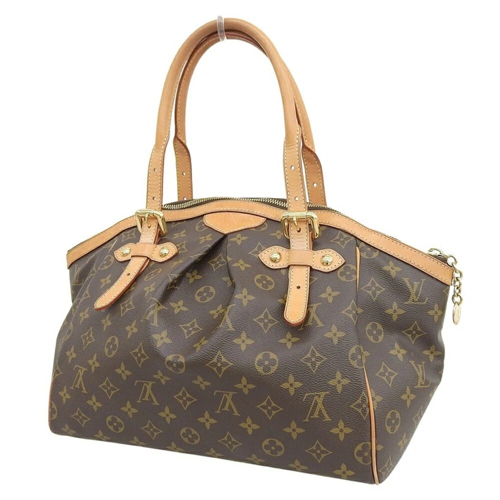 LOUIS VUITTON MONOGRAM TIVOLI GM SHOULDER BAG: LOUIS VUITTON Monogram Tivoli GM Shoulder Bag Brand: LOUIS VUITTON Type/Style: Shoulder Bag Material: PVC / Leather Color: Monogram Size: Width: Approx. 33cm (base) Height: Approx. 26cm Depth: