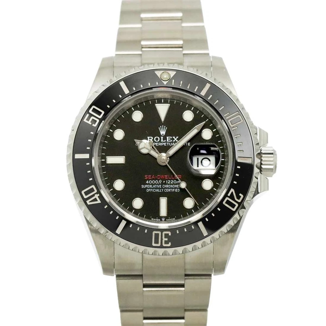 ROLEX SEA-DWELLER ROULETTE DATE BLACK DIAL WATCH: ROLEx Sea-Dweller Roulette Date Black Dial Watch Brand: ROLEx Type/Style: Wristwatch Material: Stainless steel,Ceramic Color: Dial Color Black Dial Size: Length 50mm(included lag) Width 43mm(not