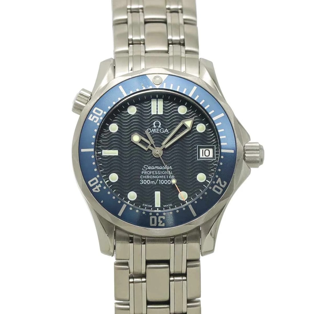 OMEGA SEAMASTER PROFESSIONAL 80 DATE NAVY DIAL WATCH: OMEGA Seamaster professional 80 Date Navy Dial Watch Brand: OMEGA Type/Style: Wristwatch Material: Stainless steel Color: Dial Color Navy Dial Size: CaseSize Length 42mm(included lag) CaseSize Depth