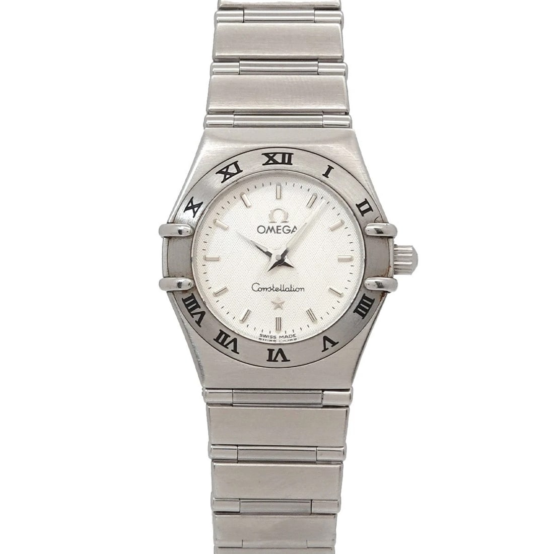 OMEGA CONSTELLATION MINI 30 SILVER DIAL QUARTZ WATCH: OMEGA Constellation Mini 30 Silver Dial Quartz Watch Brand: OMEGA Type/Style: Wristwatch Material: Stainless steel Color: Dial Color Silver Dial Size: CaseSize Length 28mm(included lag) CaseSize